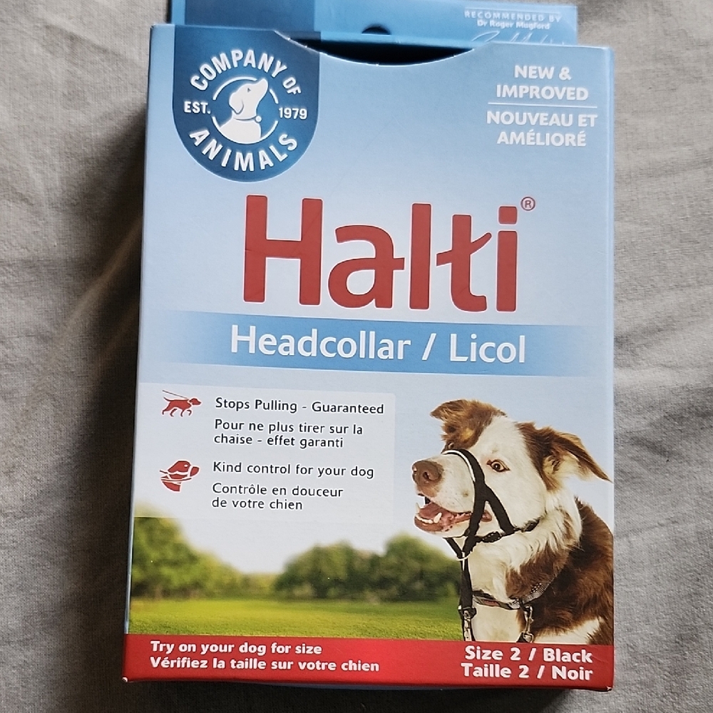 Halti Headcollar in Black